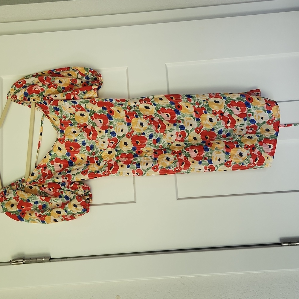 Hello Molly floral summer dress.  Size 2